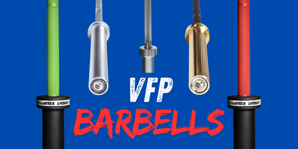 Cerakote, Steel, and USA Made Barbells By VFP - Barbells Product Page Collection Image
