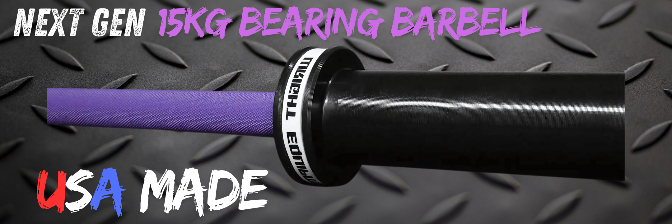 15kg Next Gen Cerakote Barbell On Page Banner
