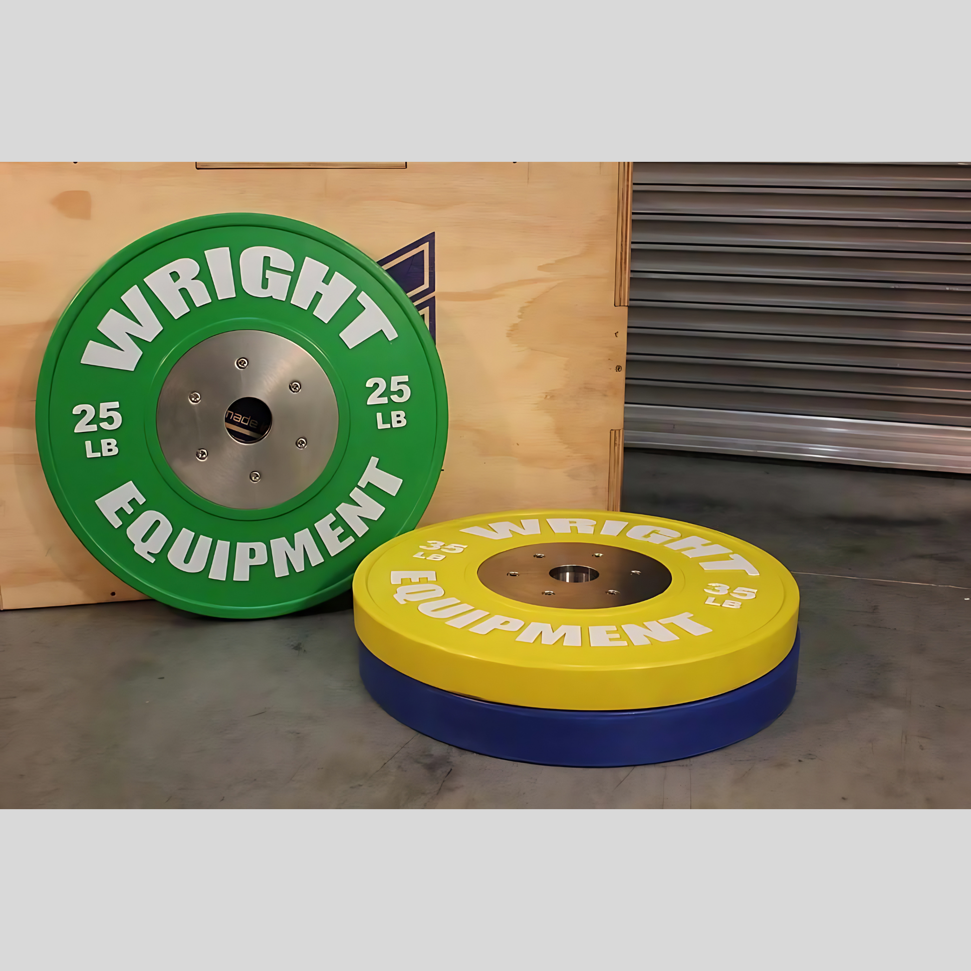 210lb Elite Color Bumper Plate Set V2 Product Pic Wright Equipment