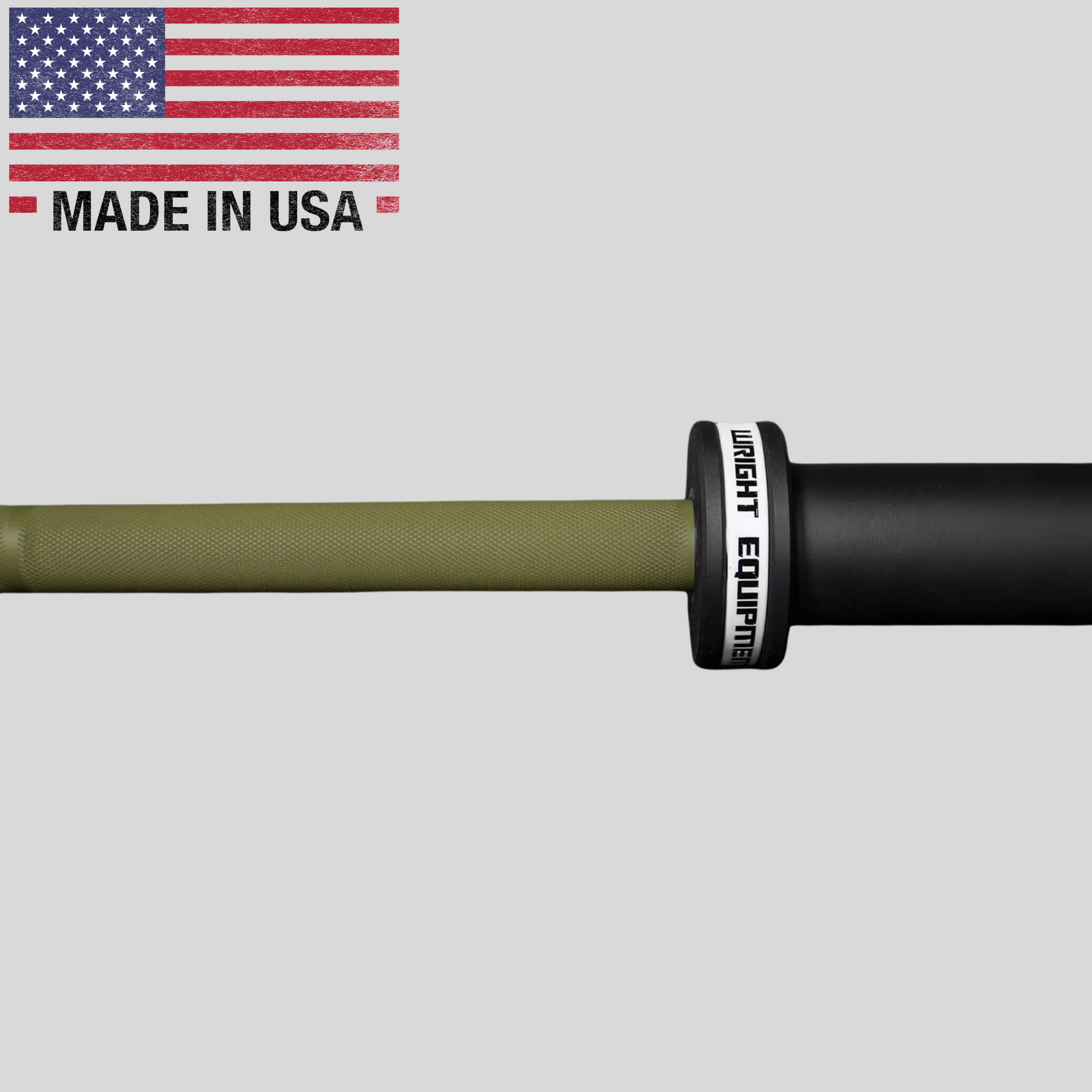 Bazooka Green Next Gen Cerakote Bearing Barbell Product Pic