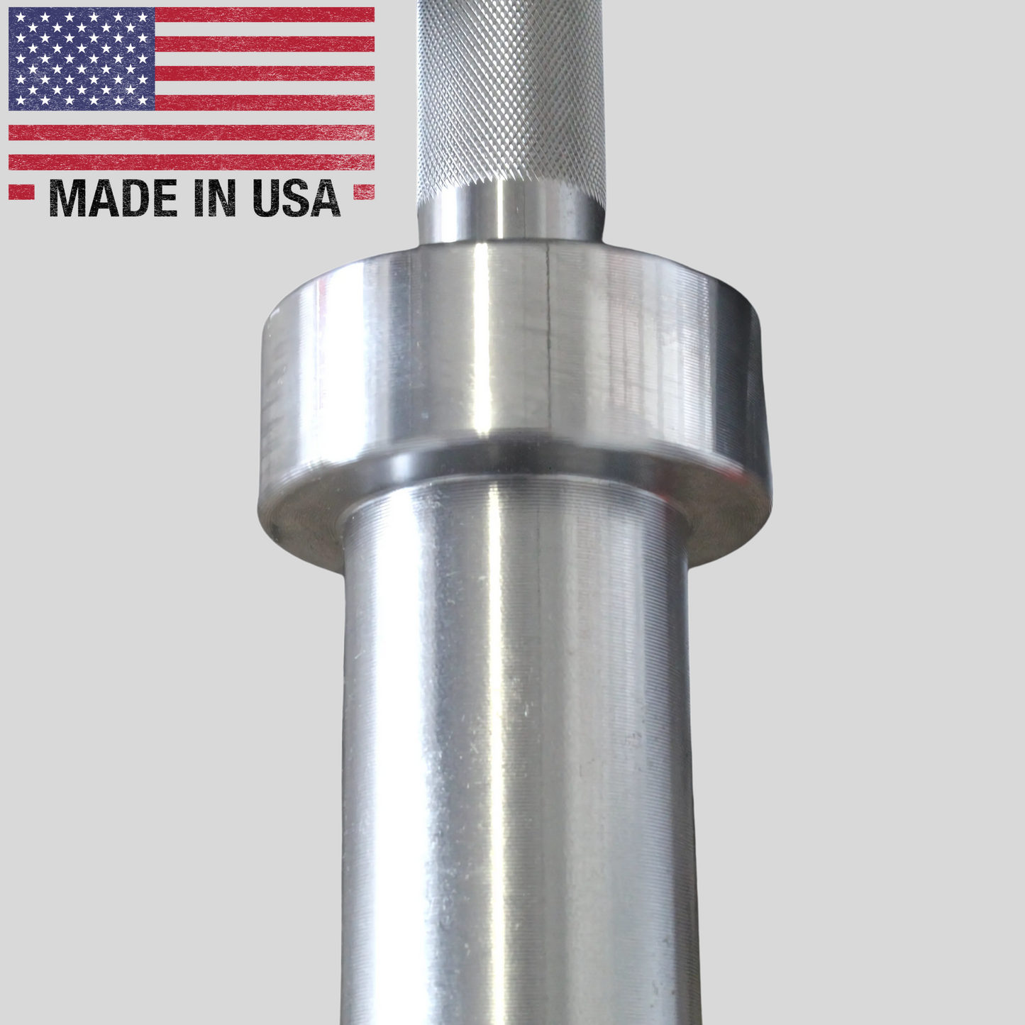 Kraft Barbell VFP Product Pic Collar & Knurling