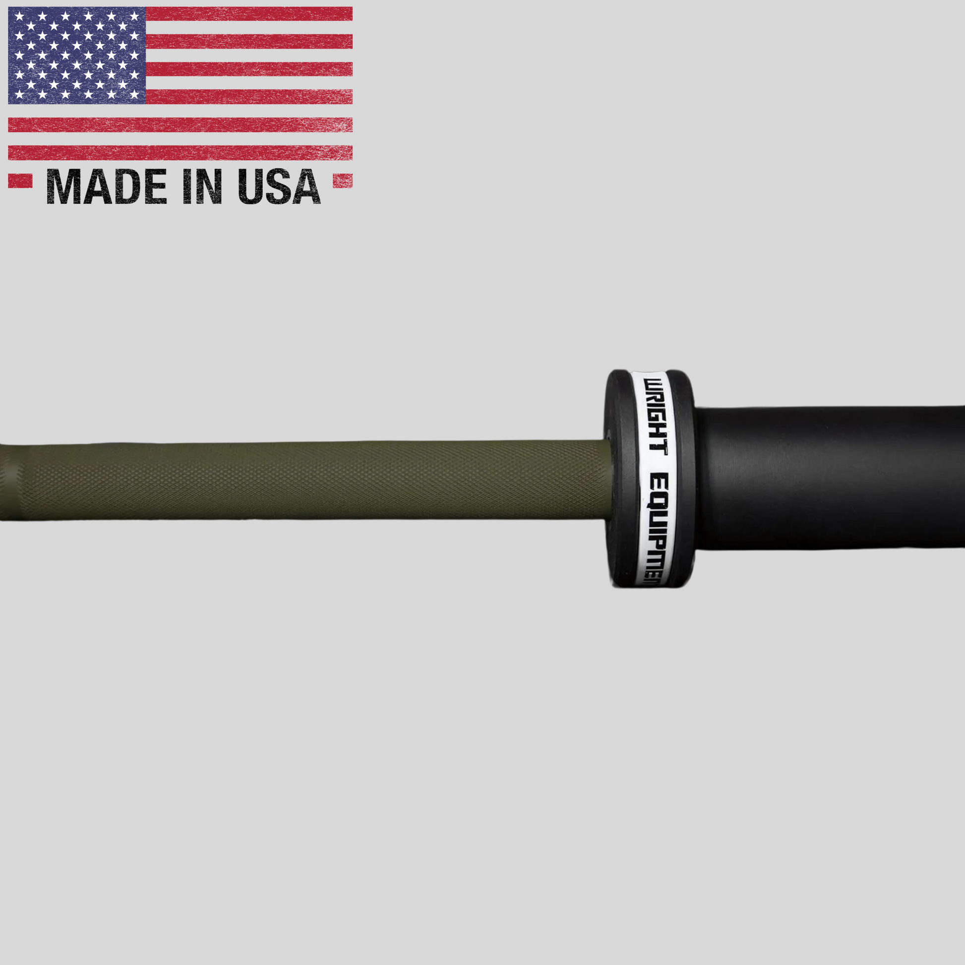 Mil Spec Green Next Gen Cerakote Bearing Barbell Product Pic