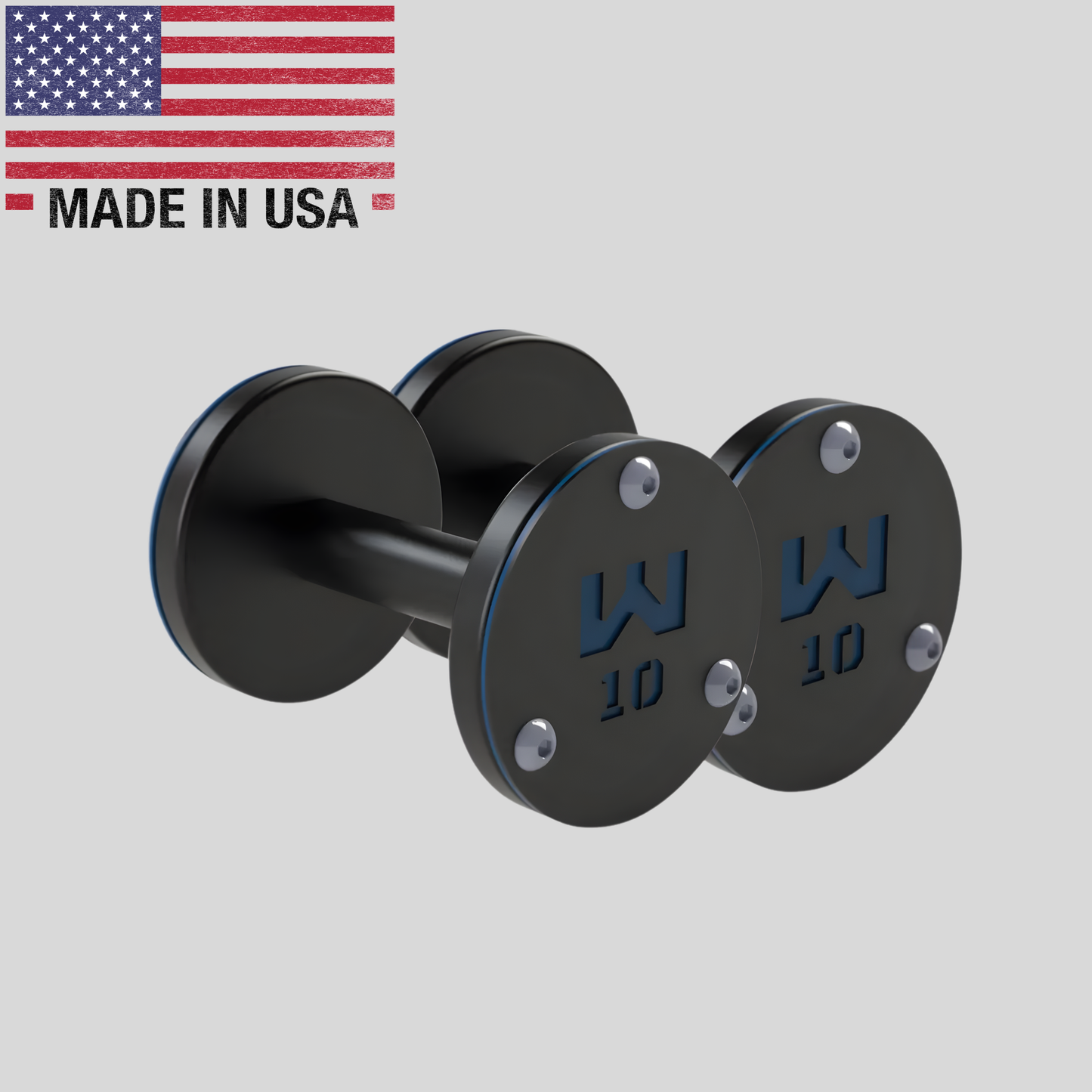 10lb Precision Steel Dumbbell Product Pic