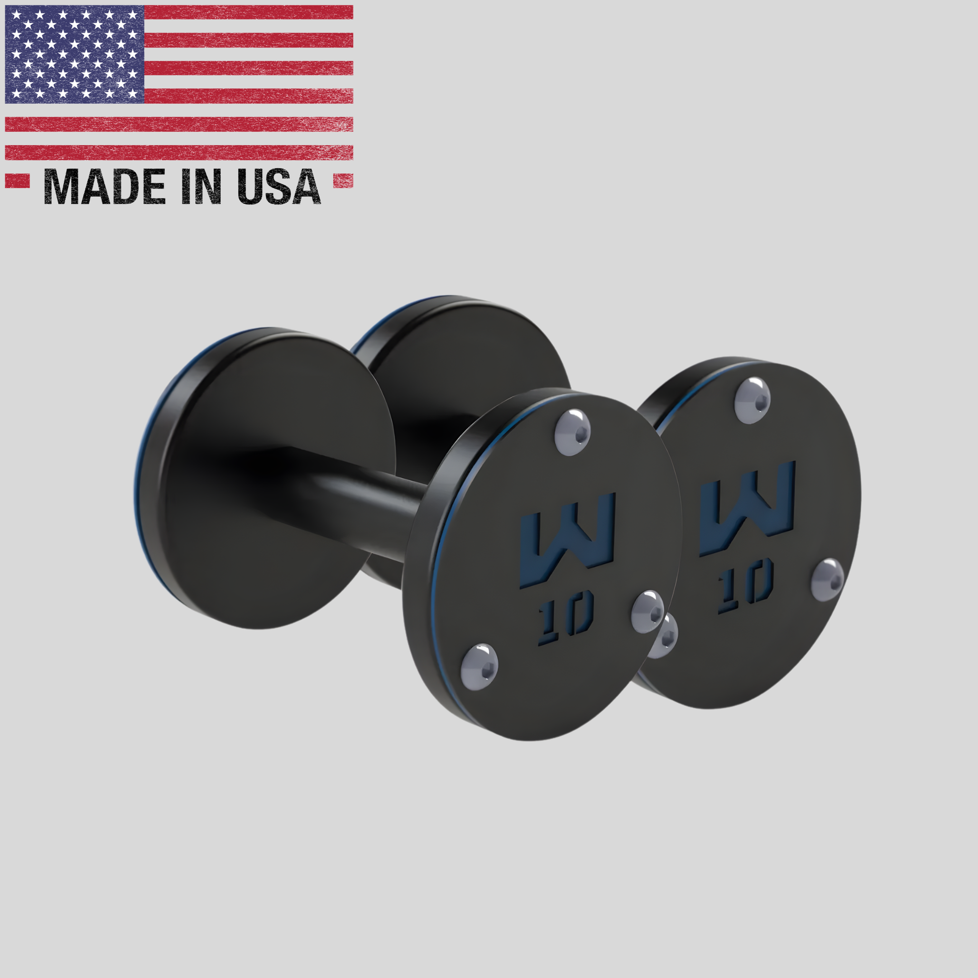 10lb Precision Steel Dumbbell Product Pic