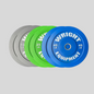 160lb Set Color Bumper Plates Product Pic Front