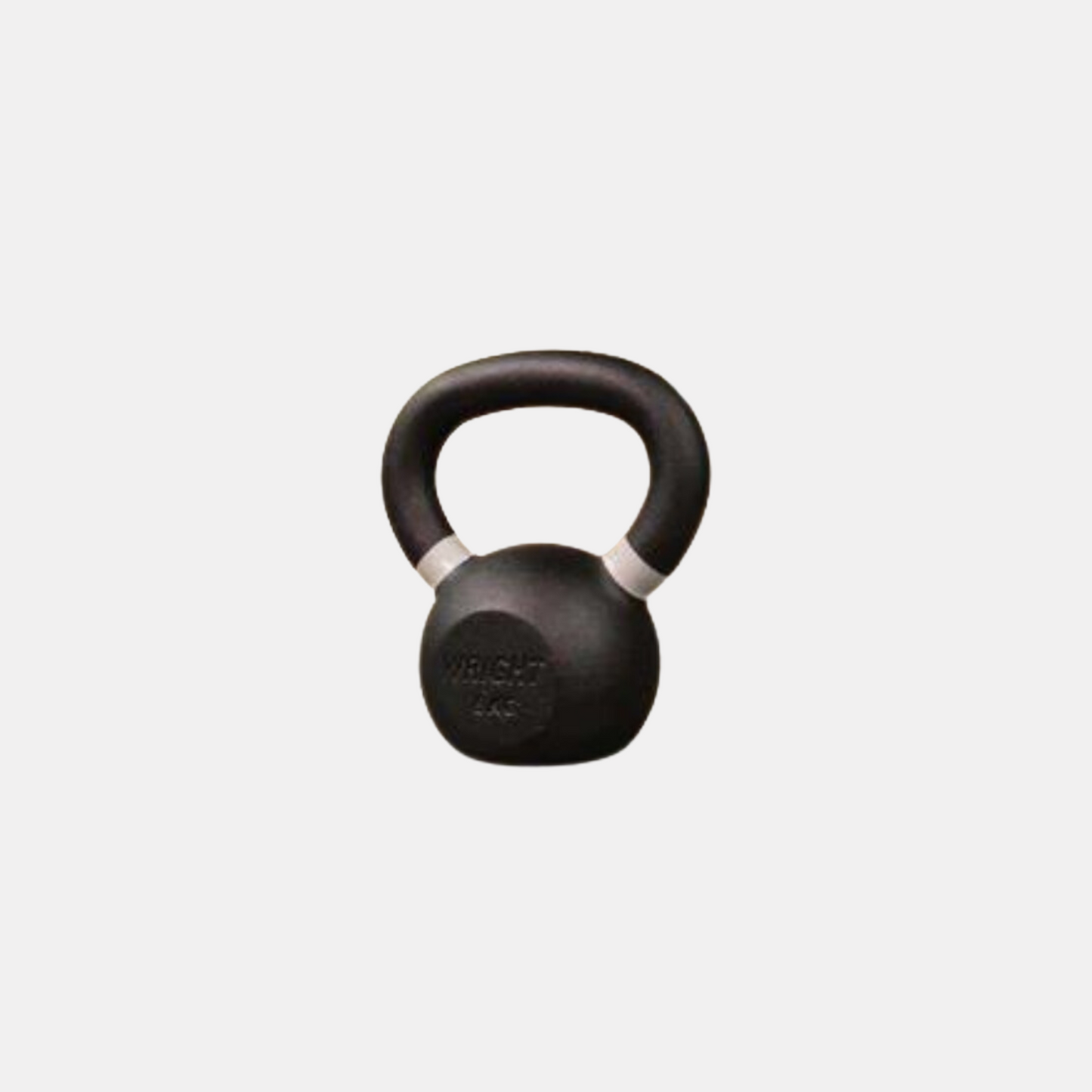 18lb Wright Kettlebell with Silver markings on handle.