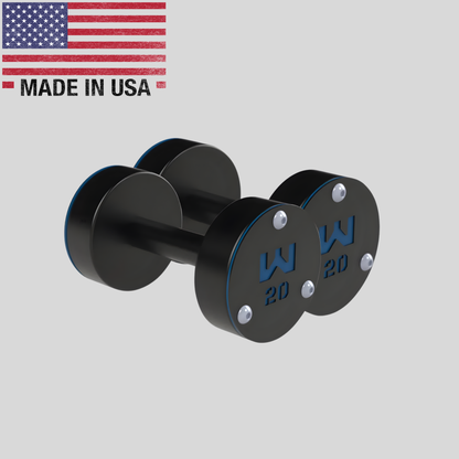 20lb Precision Steel Dumbbell Product Pic