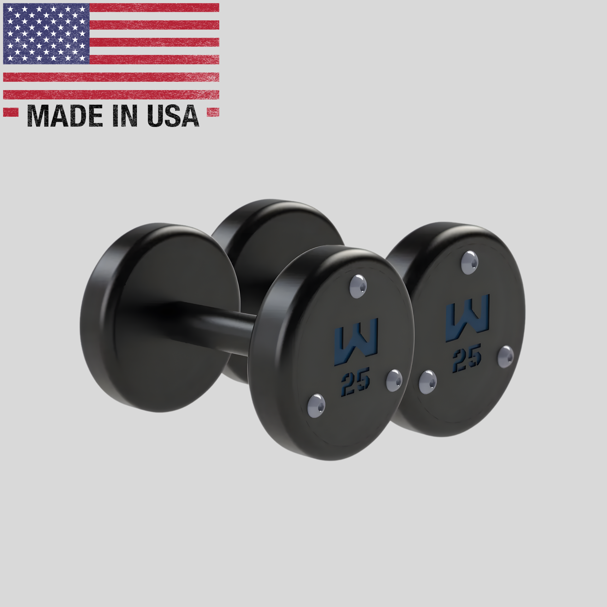 25lb Precision Steel Dumbbell Product Pic