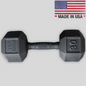 30lb Elite Cast Iron Dumbbell Product Pic Biggins Iron