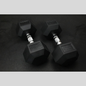 40lb Rubber Hex Dumbbells Product Pic