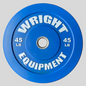 45lb Color Bumper Plates Product Pic Blue Front