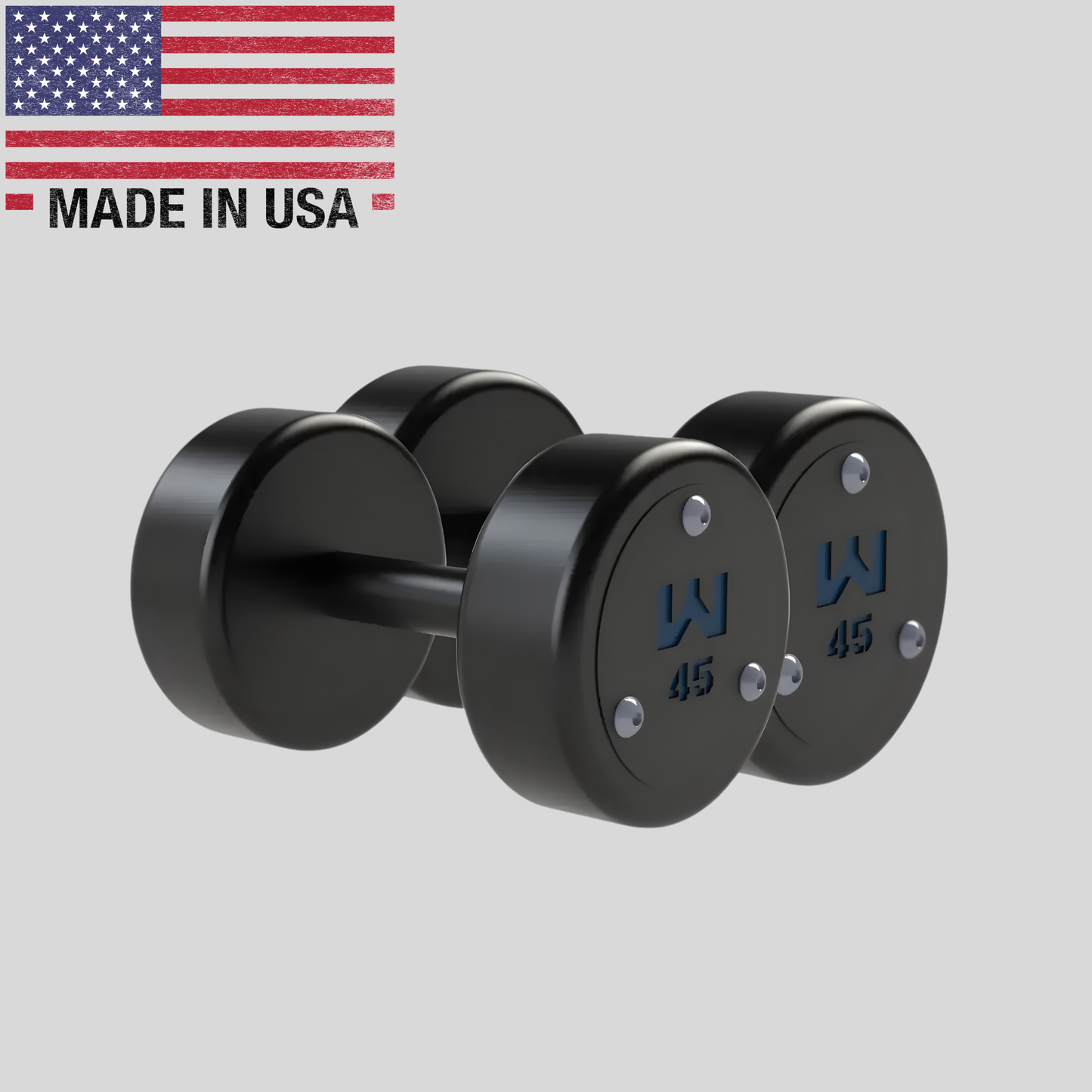 45lb Precision Steel Dumbbell Product Pic