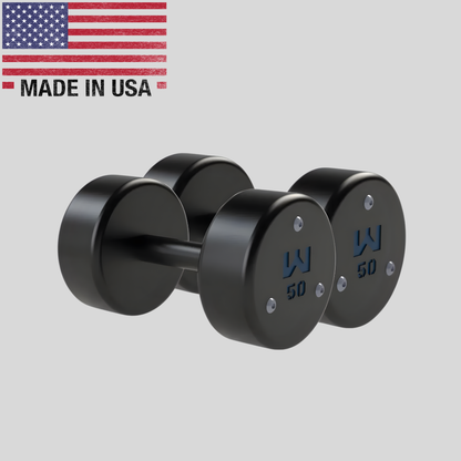 50lb Precision Steel Dumbbell Product Pic