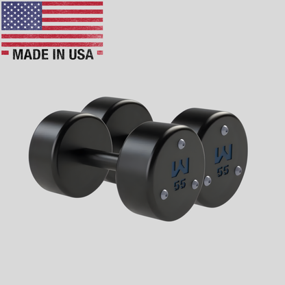 55lb Precision Steel Dumbbell Product Pic