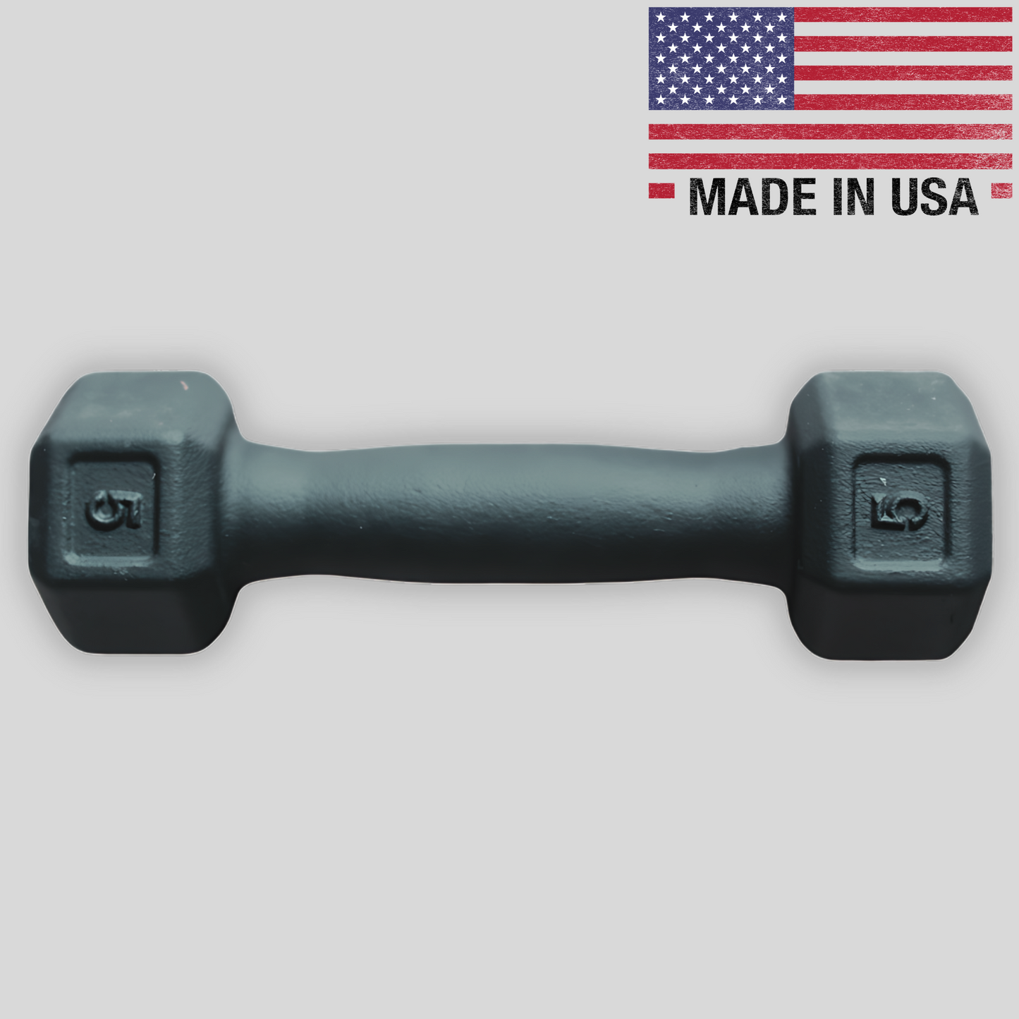5lb Elite Cast Iron Dumbbell Product Biggins Iron