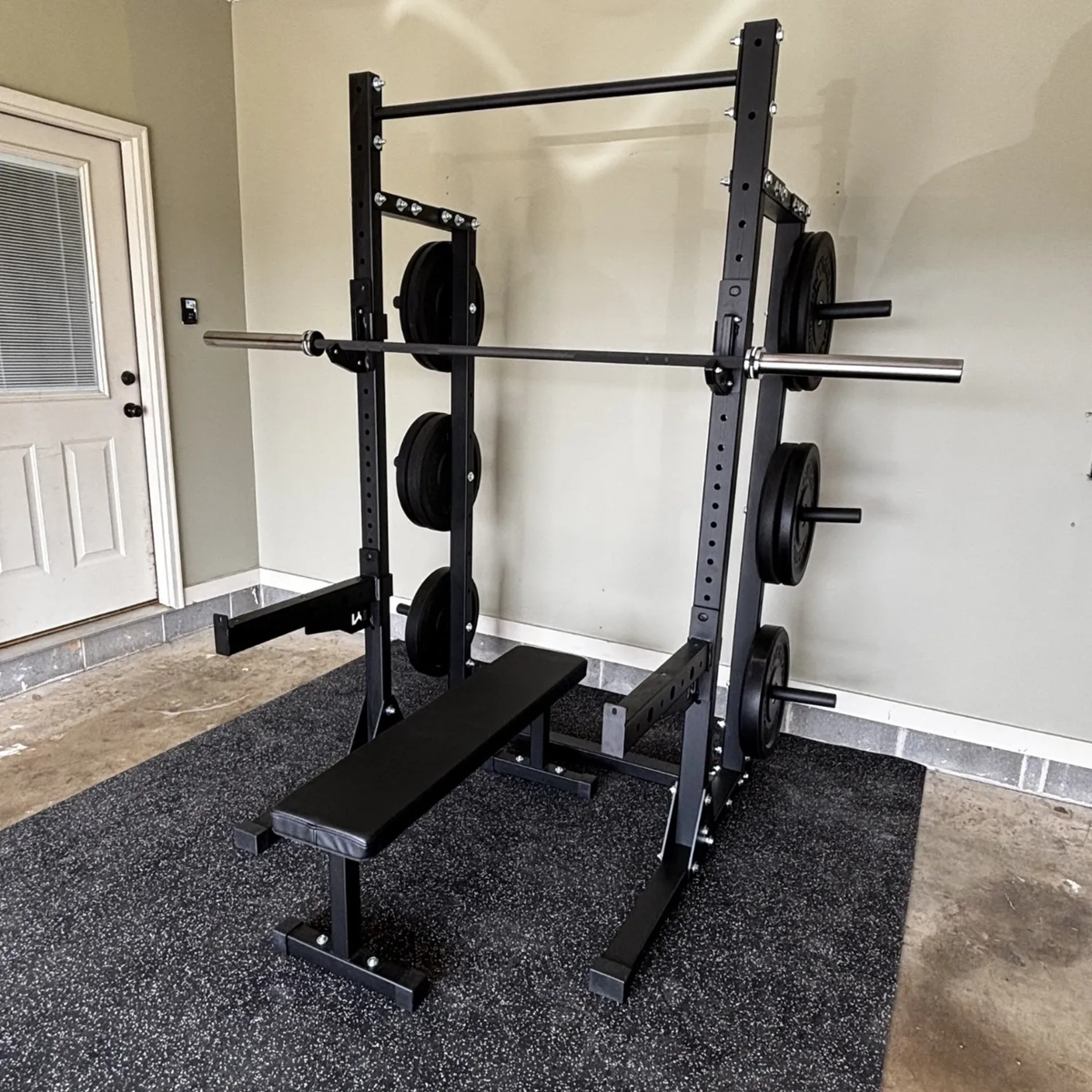 【美品】American Barbell 高級ホームジムセット 一式　引取限定 美品】American Barbell 高級ホームジムセット 一式 引取限定 American