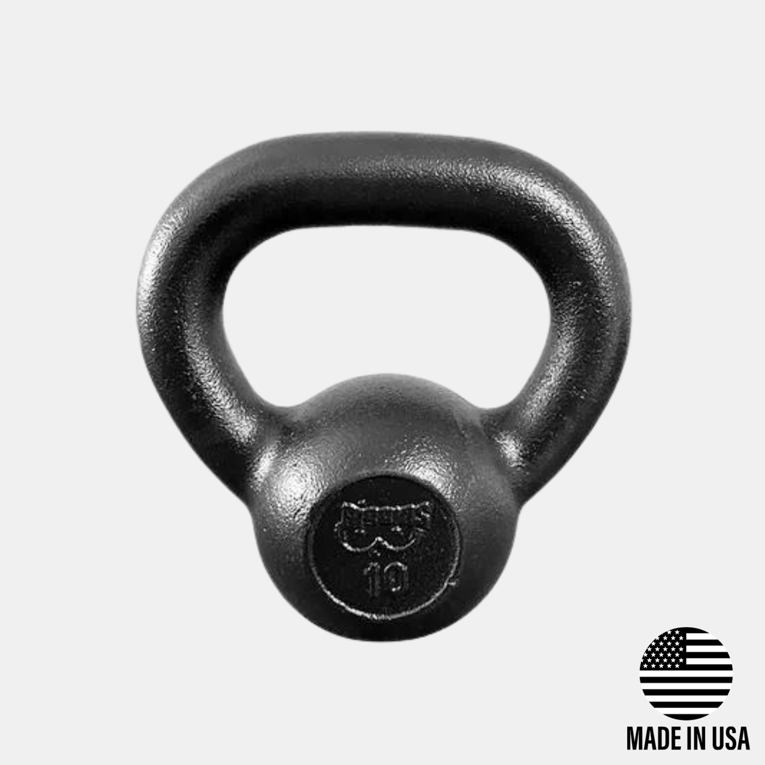 10lb Cast Iron Kettlebell by Biggins Iron