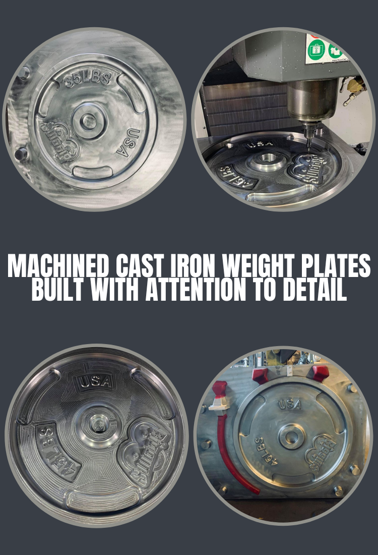Biggins Iron Machined Cast Iron Weight Plates Production Process 1