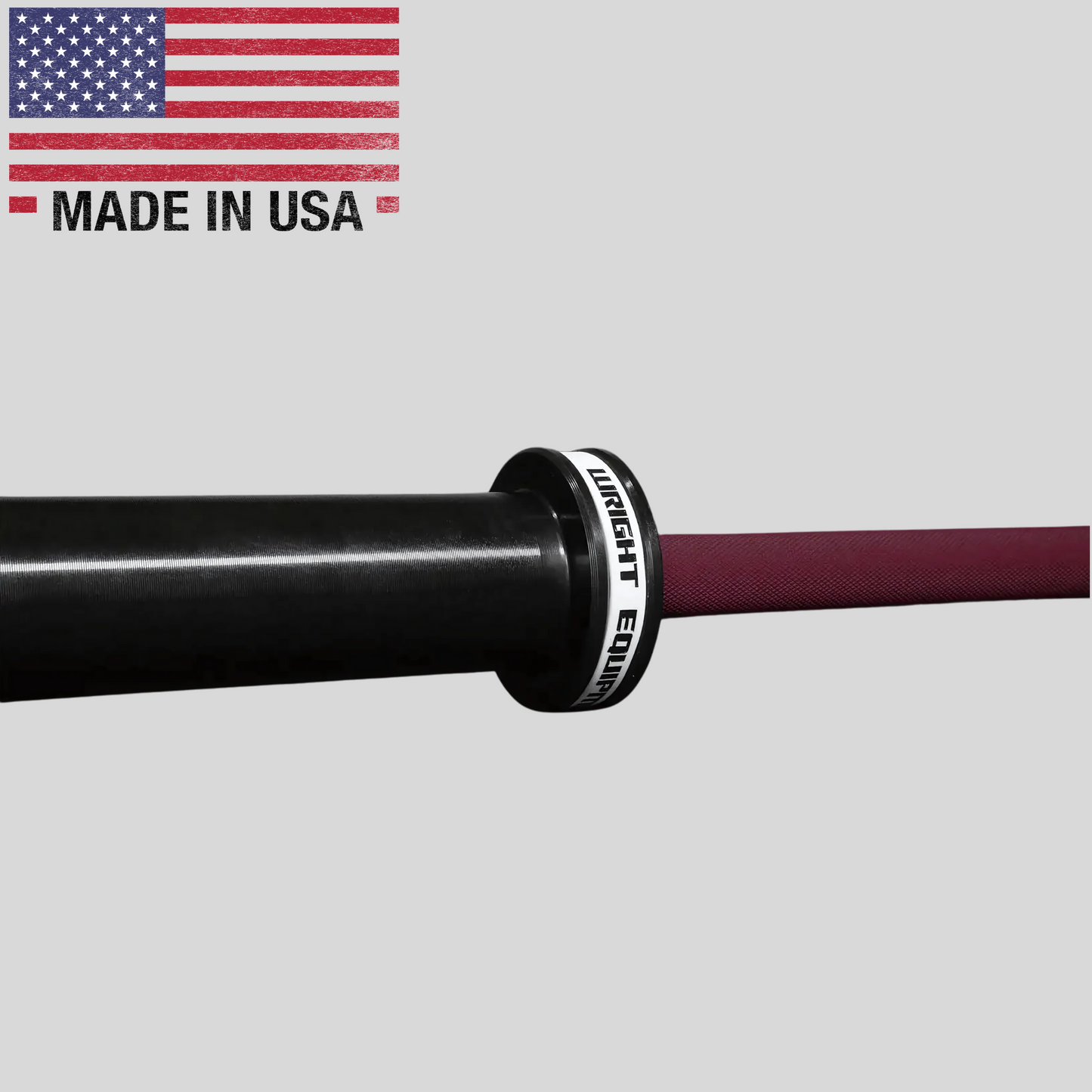 Black Cherry 15kg Next Gen Barbell Product Pic