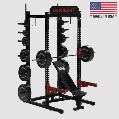 CX-100 Half Power Rack Product Pic Black
