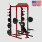 CX-100 Half Power Rack Product Pic Red