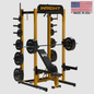 CX-100 Half Power Rack Product Pic Yellow