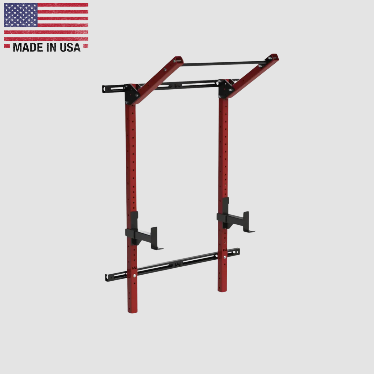 Elite Squat Rack Product Pic Red
