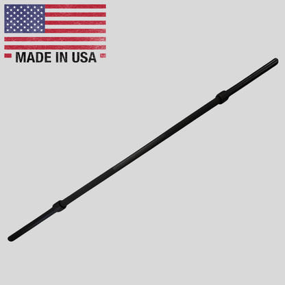 Fat Black Barbell Wright Equipment