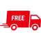 Free shipping truck.
