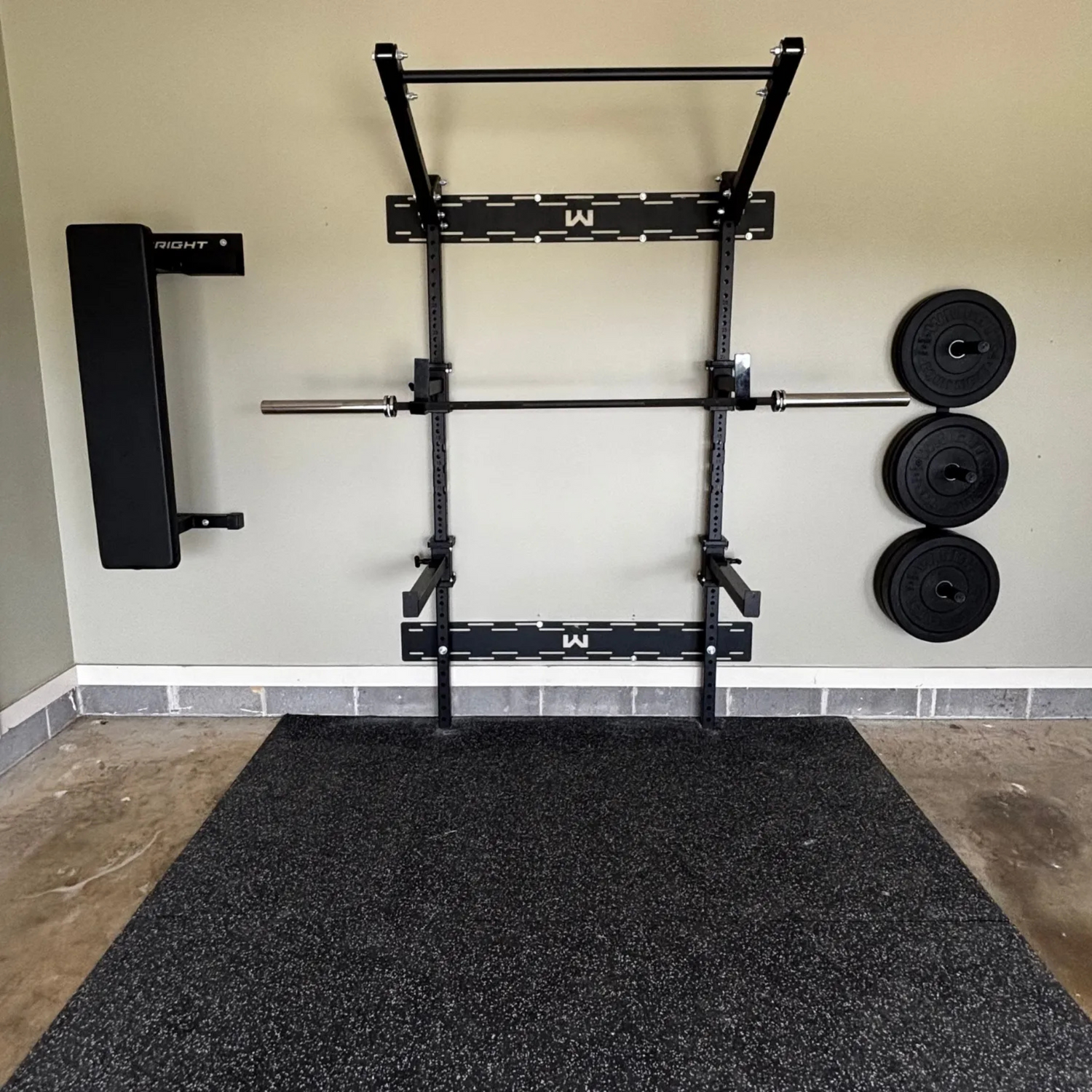Lean Garage Rack Home Gym Package Wright Equipment
