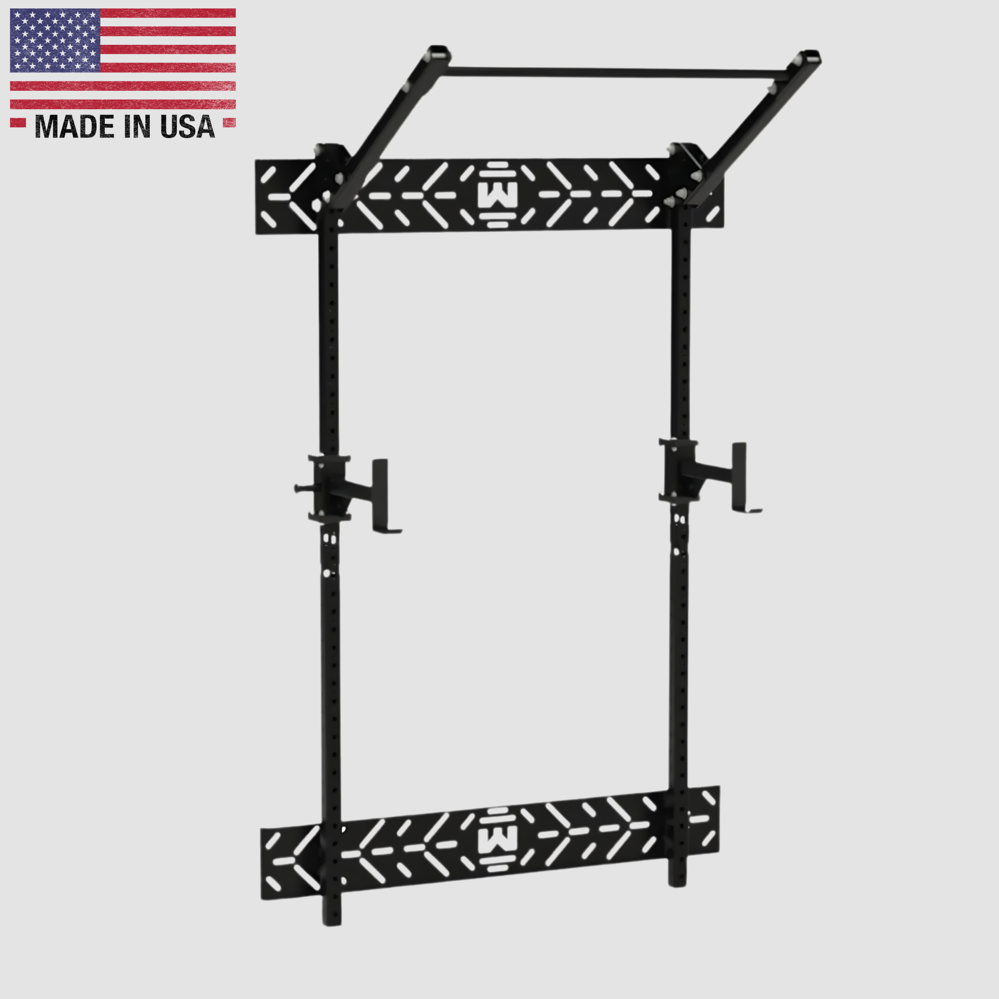 Wall Mounted Lean Garage Rack | Veteran Fitness Pros