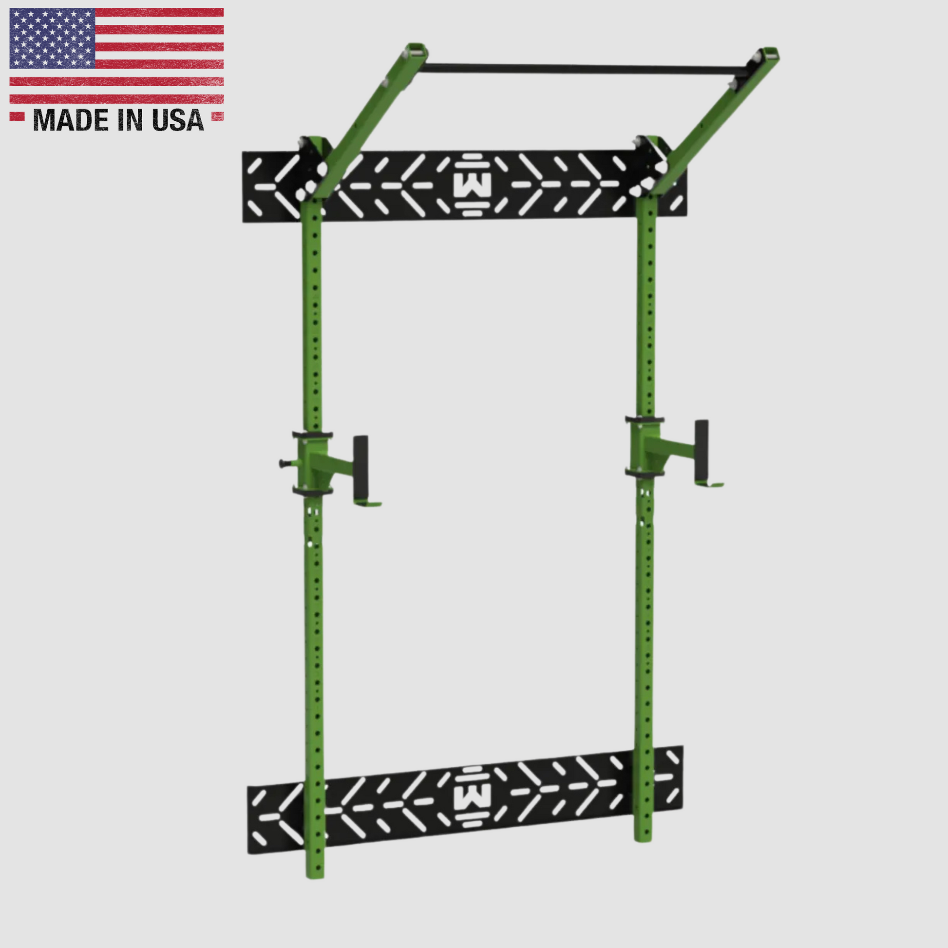 Lean Garage Rack Wright Equipment Green