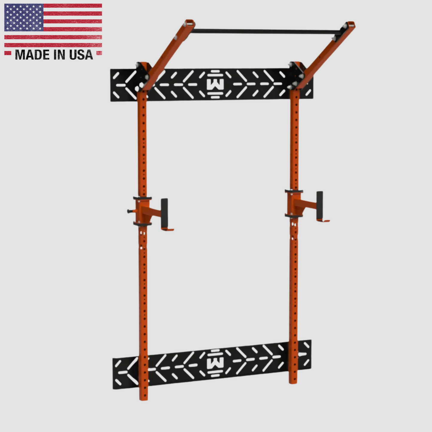 Lean Garage Rack Wright Equipment Orange