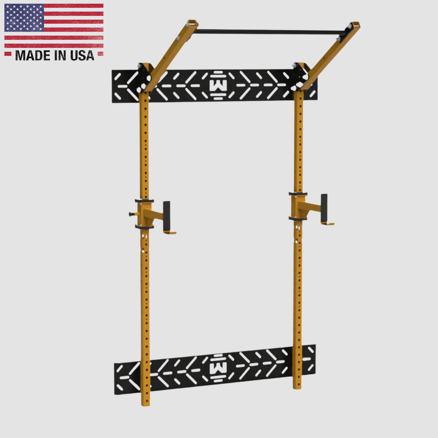 Lean Garage Rack Wright Equipment Yellow