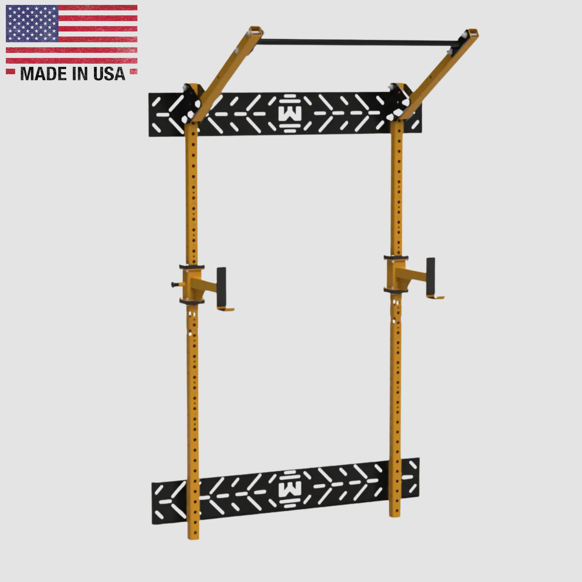 Lean Garage Rack Wright Equipment Yellow