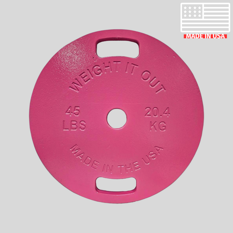 Extra thin weight discount plates