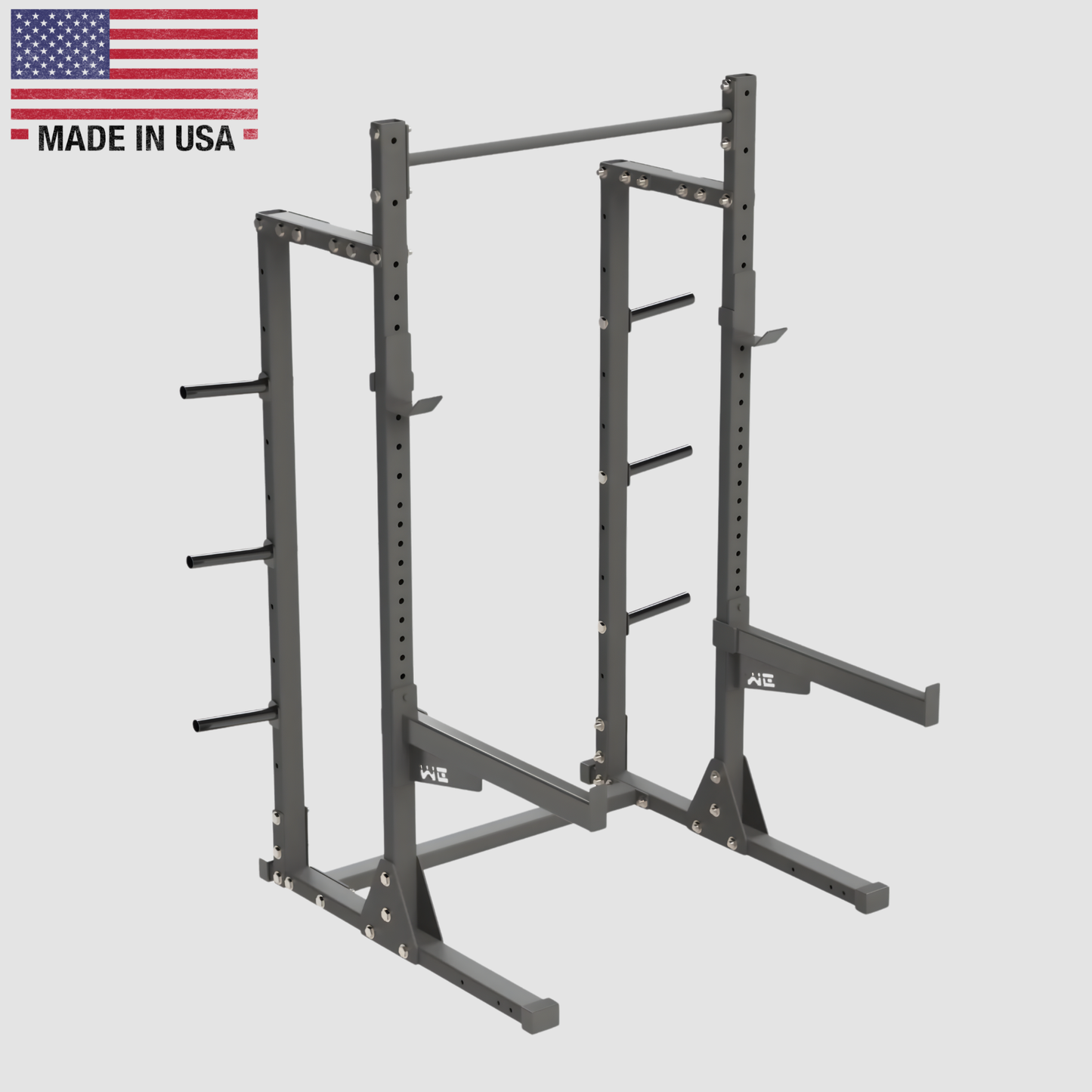 Pro Squat Rack Full Kit Build Product Pic