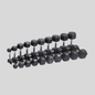 Rubber Hex Dumbbell Sets