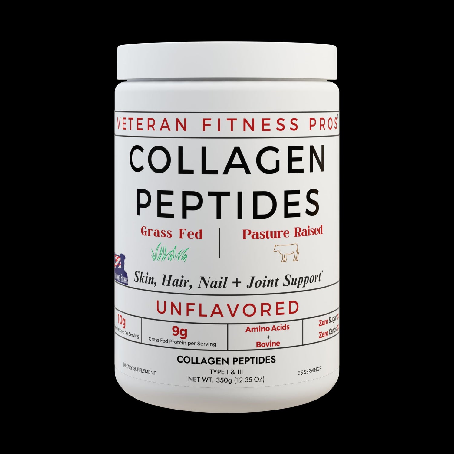 VFP Collagen Peptides Product Pic Front Label