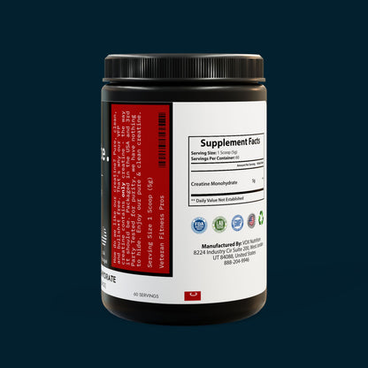 VFP Creatine Monohydrate Product Pic Side Label 2