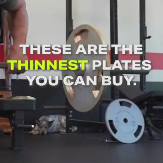 45lb Thin Cast Iron Weight Plate Veteran Fitness Pros Product Video