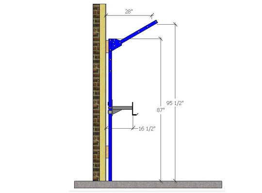 Elite Lean Garage Rack Size Chart
