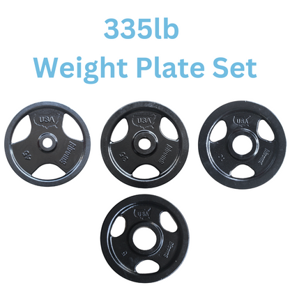 Custom Barbell & Weight Plate Bundle