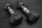 Rubber Hex Dumbbells