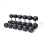 Pro Rubber Hex Dumbbell Set